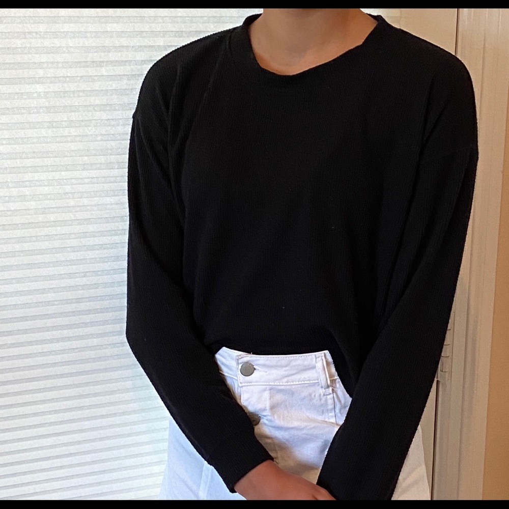 Black sweater